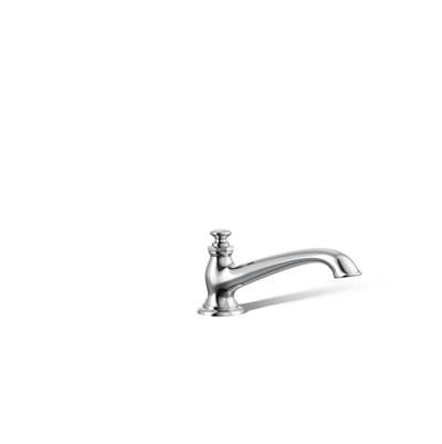 Artifacts Deck-mount bath spout with flare design - Polished Chrome by Kohler