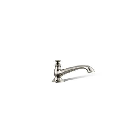 Artifacts Deck-mount bath spout with flare design - Vibrant Polished Nickel by Kohler