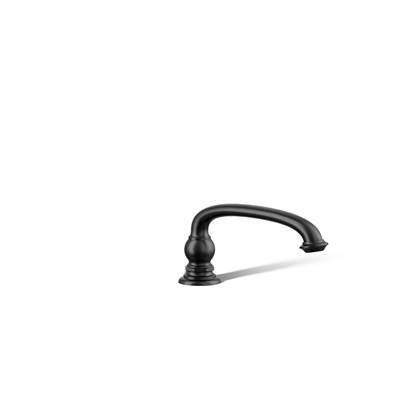 Artifacts Deck-mount bath spout with Arc design - Matte Black by Kohler