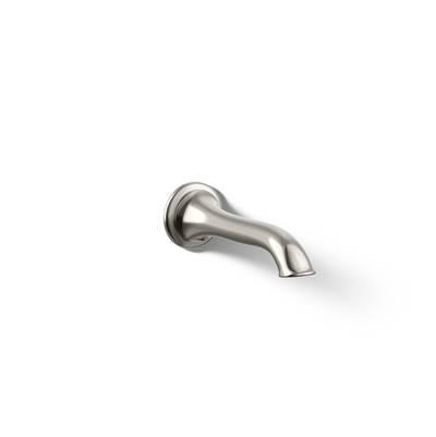 Artifacts Wall-mount bath spout with flare design - Vibrant Polished Nickel by Kohler