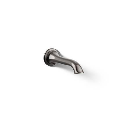 Artifacts Wall-mount bath spout with flare design - Vibrant Titanium by Kohler