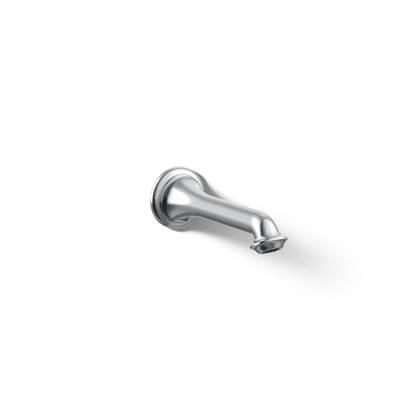 Artifacts Wall-mount bath spout with turned design - Polished Chrome by Kohler