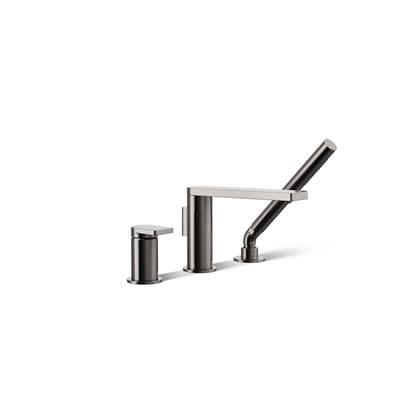 Kohler Composed Deck-mount bath faucet with handshower - Vibrant Titanium by Kohler