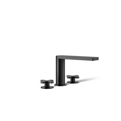 Kohler Composed Deck-mount bath faucet with cross handles - Matte Black by Kohler