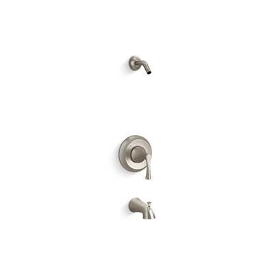 Kohler BuckleyE Rite-Temp bath and shower trim kit, without showerhead - Vibrant Brushed Nickel by Kohler