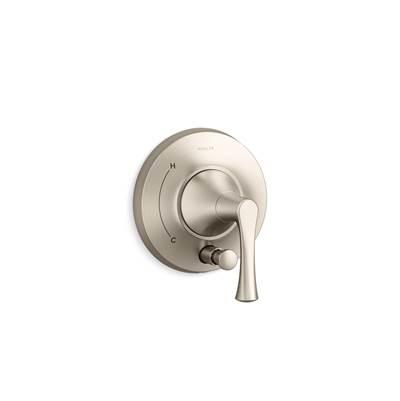 Kohler BuckleyE Rite-Temp valve trim with diverter - Vibrant Brushed Nickel by Kohler