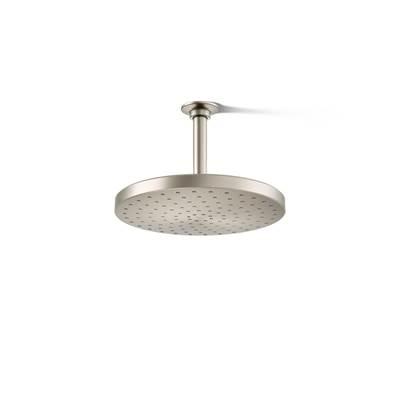 Awaken 10'' single-function rainhead, 2.5 gpm - Vibrant Brushed Nickel by Kohler