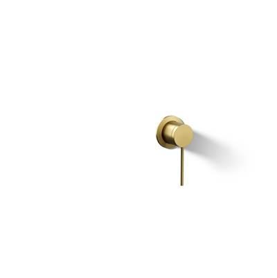 Kohler | Components | Wall Mounted Bathroom Sink Faucet - Vibrant Brushed Moderne Brass by Kohler