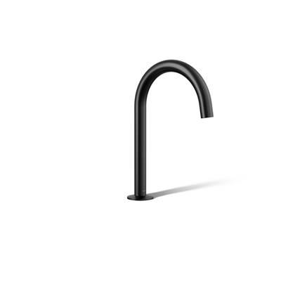 Kohler Components Deck-mount bath spout with Tube design - Matte Black by Kohler