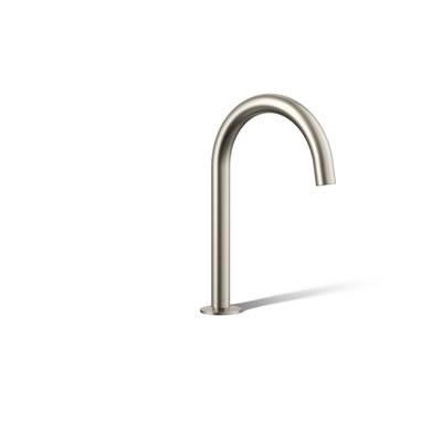 Kohler Components Deck-mount bath spout with Tube design - Vibrant Brushed Nickel by Kohler
