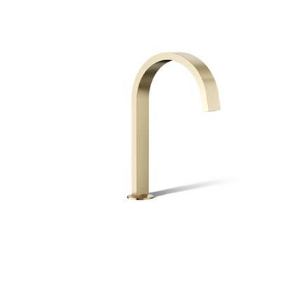Kohler Components Deck-mount bath spout with Ribbon design - Vibrant French Gold by Kohler