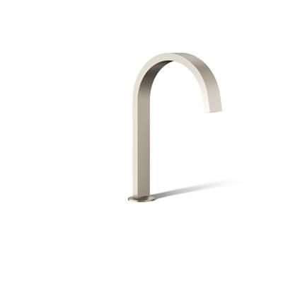 Kohler Components Deck-mount bath spout with Ribbon design - Vibrant Brushed Nickel by Kohler