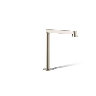 Kohler Components Deck-mount bath spout with Row design - Vibrant Brushed Nickel by Kohler