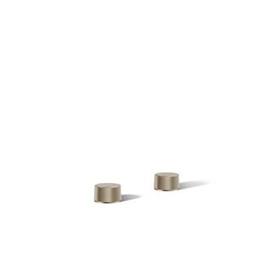 Components Deck-mount bath faucet handles with Oyl design