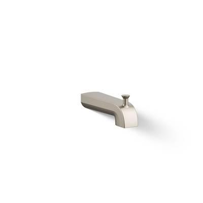 Kohler Pitch Wall-mount diverter bath spout - Vibrant Brushed Nickel by Kohler