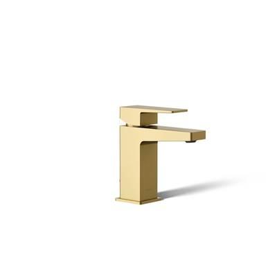 Kohler Honesty Single-handle bathroom sink faucet, 1.0 gpm - Vibrant Brushed Moderne Brass by Kohler