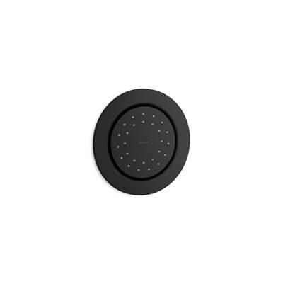Kohler WaterTile Round 27-nozzle single-function body spray, 1.0 gpm - Matte Black by Kohler