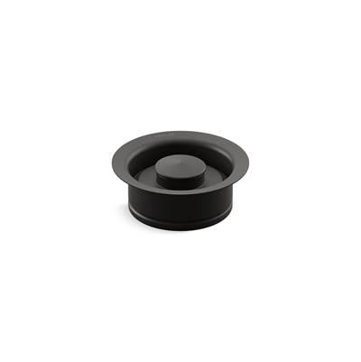 Kohler Disposal flange with stopper - Matte Black