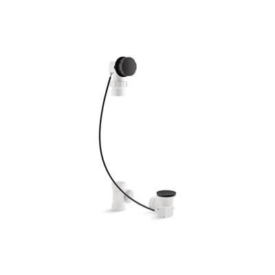 Kohler Clearflo Cable bath drain, less PVC tubing - Matte Black by Kohler