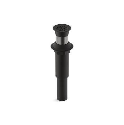 Kohler Decorative grid drain without overflow - Matte Black by Kohler