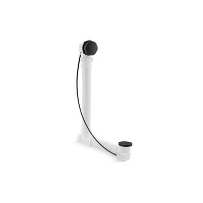 Kohler Clearflo Cable bath drain with PVC tubing - Matte Black by Kohler