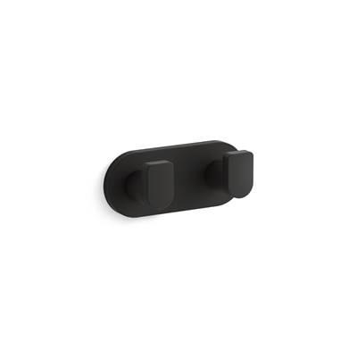 Kohler | Composed | Robe Hook - Matte Black by Kohler