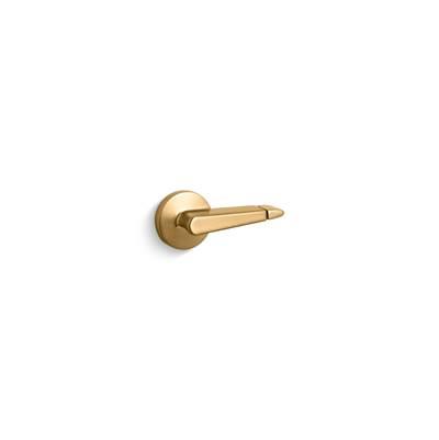 Kohler Dual-flush trip lever, left hand - Vibrant Brushed Moderne Brass by Kohler