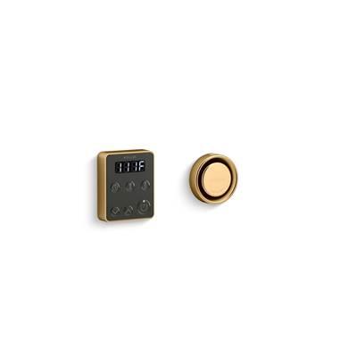 Kohler Invigoration Series Steam generator control kit - Vibrant Brushed Moderne Brass