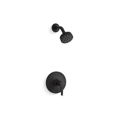 Kohler Pitch Rite-Temp shower trim kit, 2.5 gpm - Matte Black by Kohler