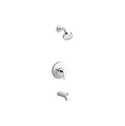 Kohler Pitch Rite-Temp bath and shower trim kit, 2.5 gpm - Polished Chrome by Kohler