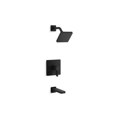 Kohler Parallel Rite-Temp bath and shower trim kit, 2.5 gpm - Matte Black by Kohler