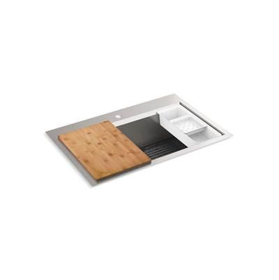 Kohler | Task | Workstation Kitchen Sink - Stainless Steel by Kohler