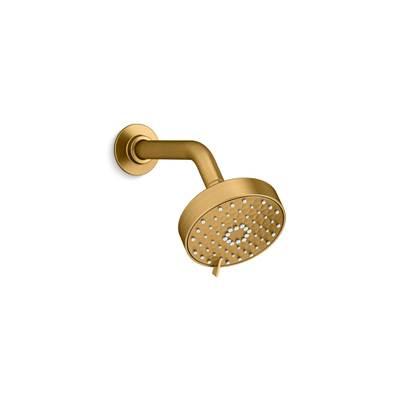 Awaken G110 Three-function showerhead, 1.75 gpm - Vibrant Brushed Moderne Brass by Kohler