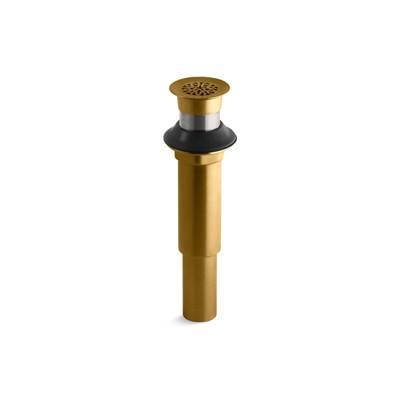 Kohler Decorative grid drain without overflow - Vibrant Brushed Moderne Brass by Kohler