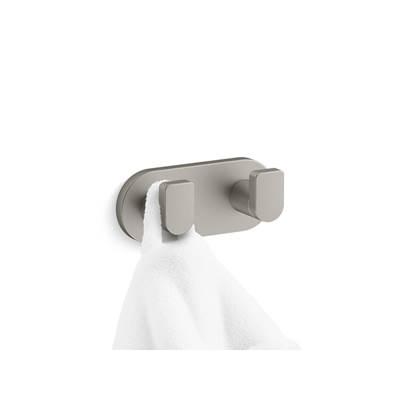 Kohler | Composed | Robe Hook - Vibrant Brushed Nickel by Kohler