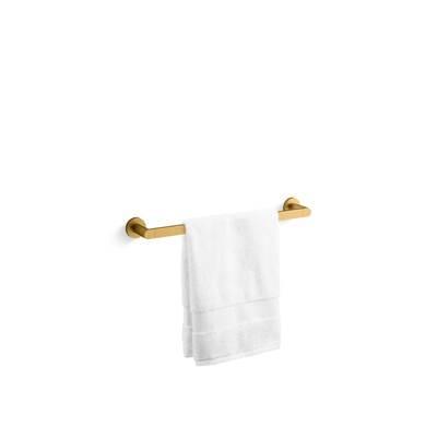 Kohler | Composed | Towel Bar - Vibrant Brushed Moderne Brass by Kohler