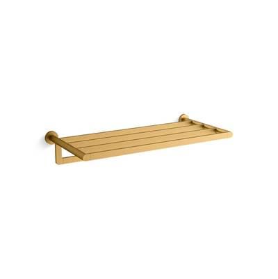 Kohler | Composed | Shelve - Vibrant Brushed Moderne Brass by Kohler
