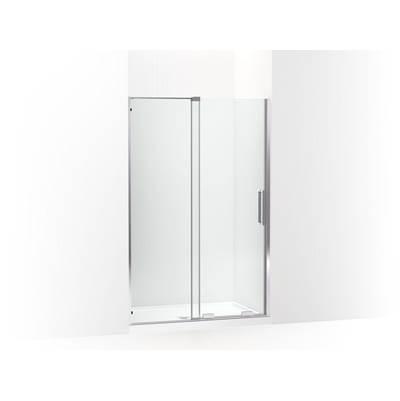 Kohler Echelon Sliding shower door, 71-3/4'' H x 43-3/4 - 47-3/4'' W, with 5/16'' thick Crystal Clear glass - Bright Polished Silver by Kohler