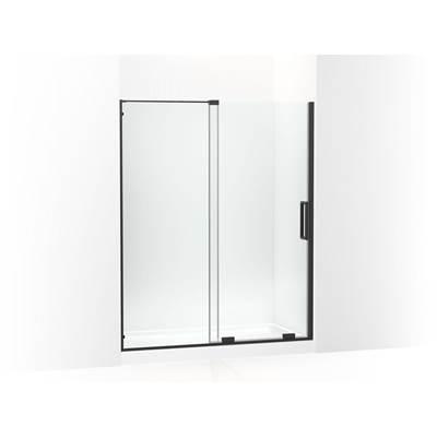 Kohler Echelon Sliding shower door, 71-3/4'' H x 55-3/4 - 59-3/4'' W, with 5/16'' thick Crystal Clear glass - Matte Black by Kohler