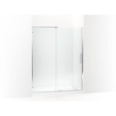 Kohler Echelon Sliding shower door, 71-3/4'' H x 55-3/4 - 59-3/4'' W, with 5/16'' thick Crystal Clear glass - Bright Polished Silver by Kohler