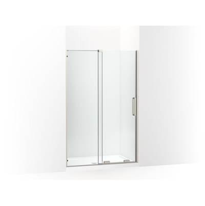 Kohler Echelon Sliding shower door, 71-3/4'' H x 43-3/4 - 47-3/4'' W, with 5/16'' thick Crystal Clear glass - Anodized Brushed Nickel by Kohler