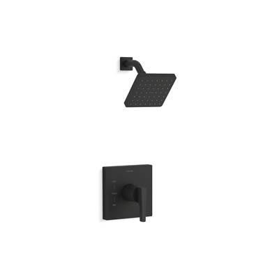 Kohler Honesty Rite-Temp shower trim kit, 1.75 gpm - Matte Black by Kohler