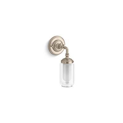 Artifacts One-light sconce - Brushed Bronze by Kohler