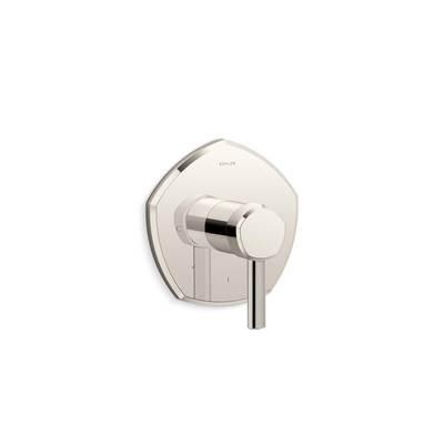 Kohler Occasion MasterShower temperature control valve trim with lever handle - Vibrant Polished Nickel by Kohler