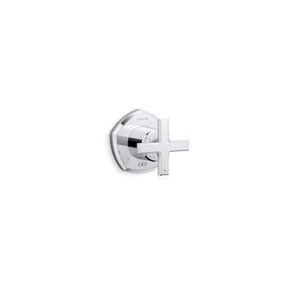 Kohler Occasion MasterShower volume control valve trim with cross handle - Polished Chrome by Kohler