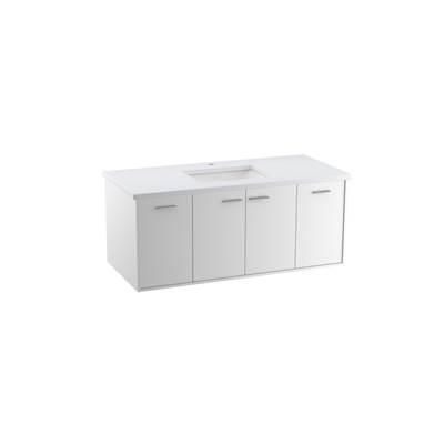 Jute 48'' wall-hung bathroom vanity cabinet by Kohler