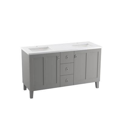 Poplin 60'' bathroom vanity cabinet