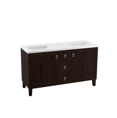 Poplin 60'' bathroom vanity cabinet