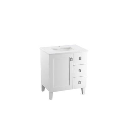 Poplin 30'' bathroom vanity cabinet