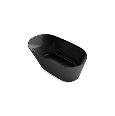 Kohler Brazn 66'' x 35'' freestanding bath - Honed Black